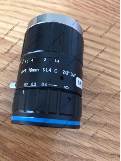 

C1614-5M Промышленный объектив OPT 16 мм 1:1,4 C 2/3 Промышленный тест объектива ОК