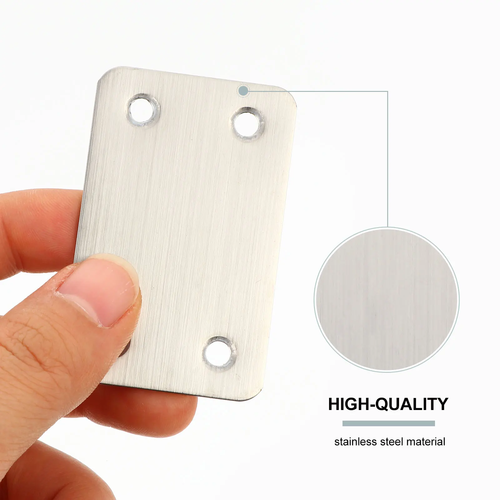 

Stainless Steel Bracket Heavy Duty Shelf Corner Angle Bracket Support Rust Proof Furniture Repair Hardware