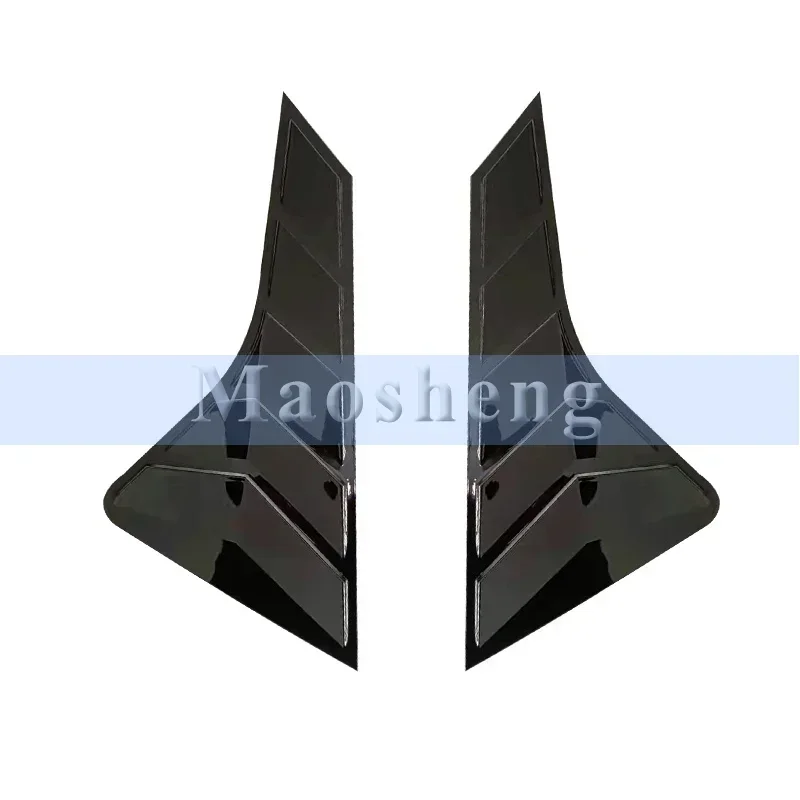 

1Pair Rear Triangular Window Decorative Shutters For Geely Coolray Proton X50 2017-2020 Louvers Spoiler Panel