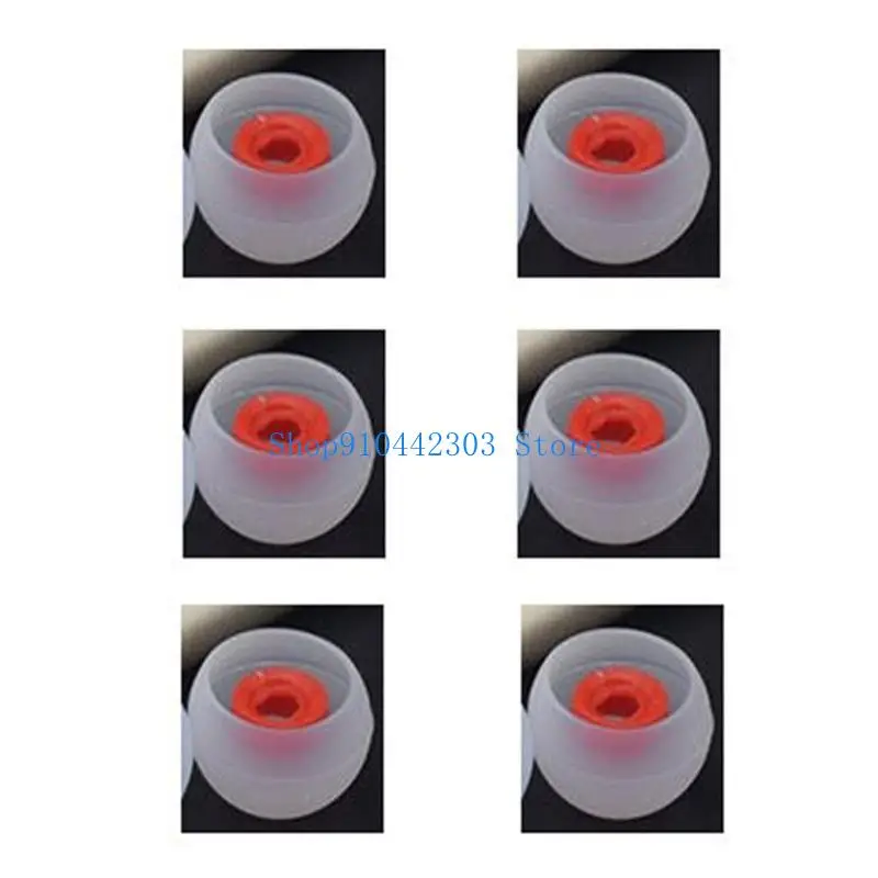 652F 18Pairs Replacement Silicone Eartips Ear Tips Replacements Enjoy Better Sound