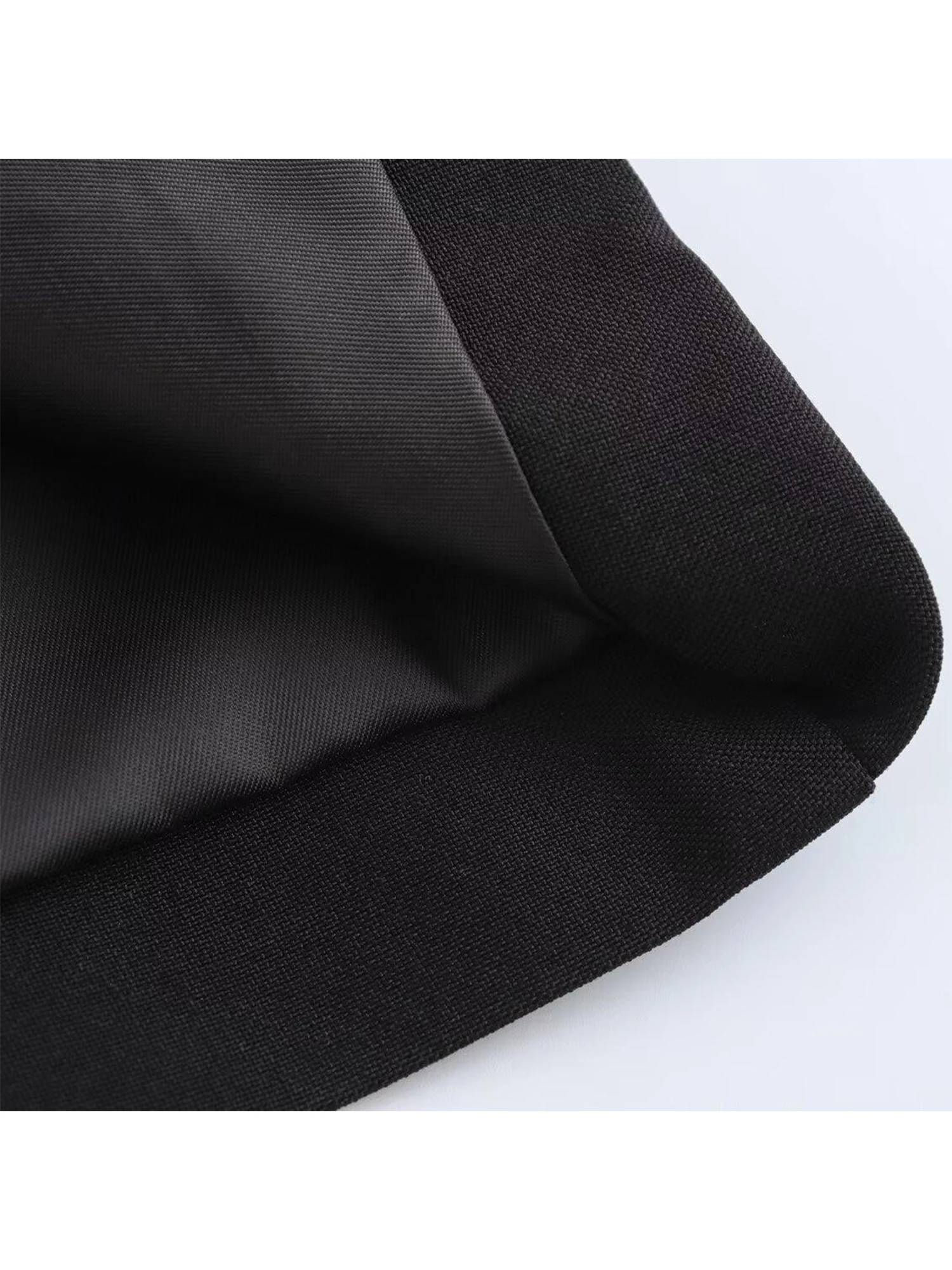 Women Black Gothic Emo Cropped Blazer Jacket Vintage Single Breasted Long Sleeve Outerwear Harajuku Y2k 2000s Suit Coat Autumn