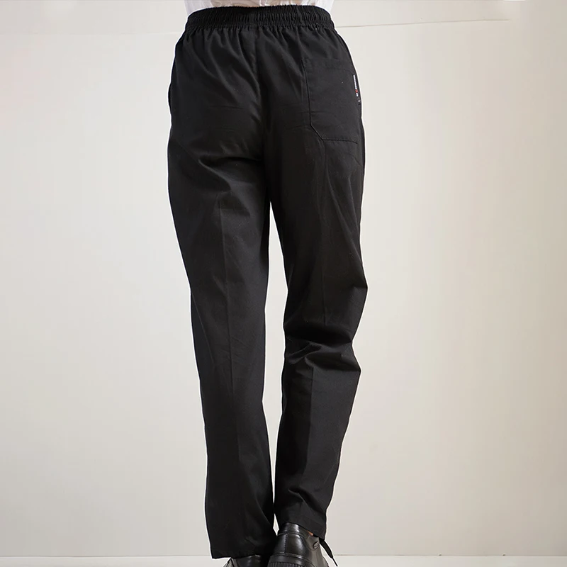 Pantaloni da cuoco da uomo servizio di ristorazione abbigliamento da lavoro allentato Casual ristorante Hotel cucina uomo cameriere Chef uniforme pantaloni tutto l'anno universale