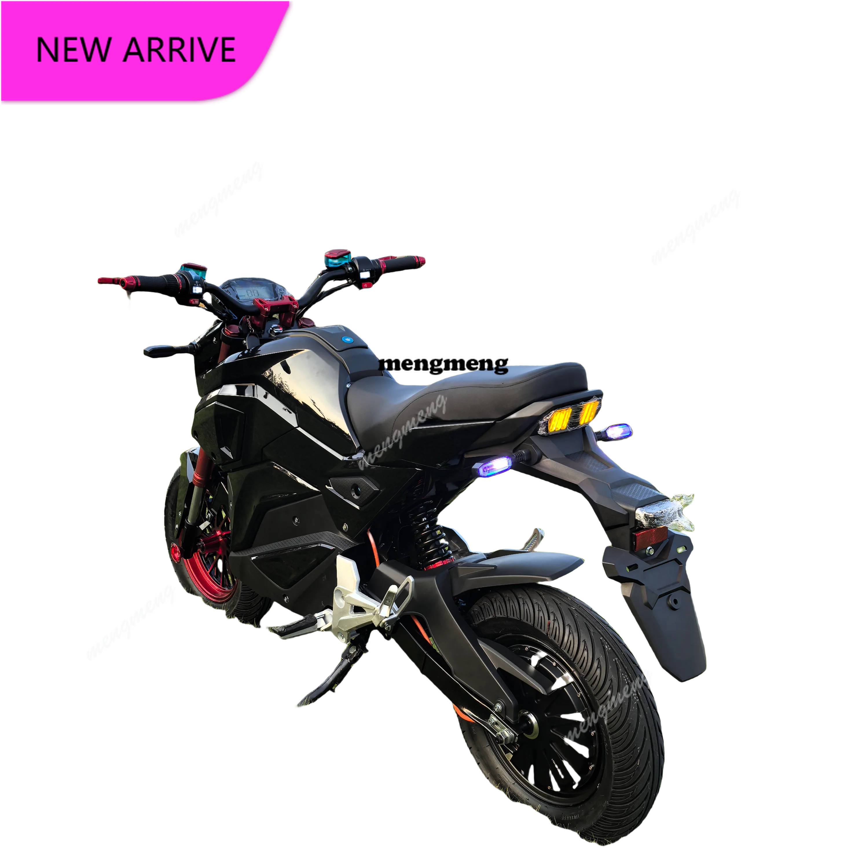 

Новый электрический мотоцикл Qisheng 60В, свинцово-кислотный аккумулятор, 1000Вт, 45 км/ч