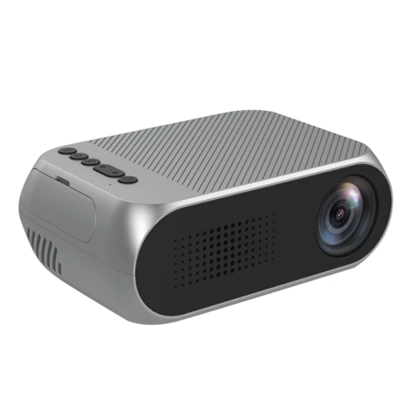 

YG320 HD 1080P -Compatible USB TF AV Mini Projector Home Media HD Video Player