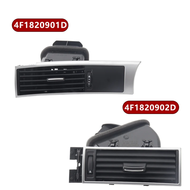 

Передние левые и правые центральные вентиляционные отверстия для кондиционера 4F1820902D 4F1820901D для Audi A6 S6 C6 RS6 2006-2011