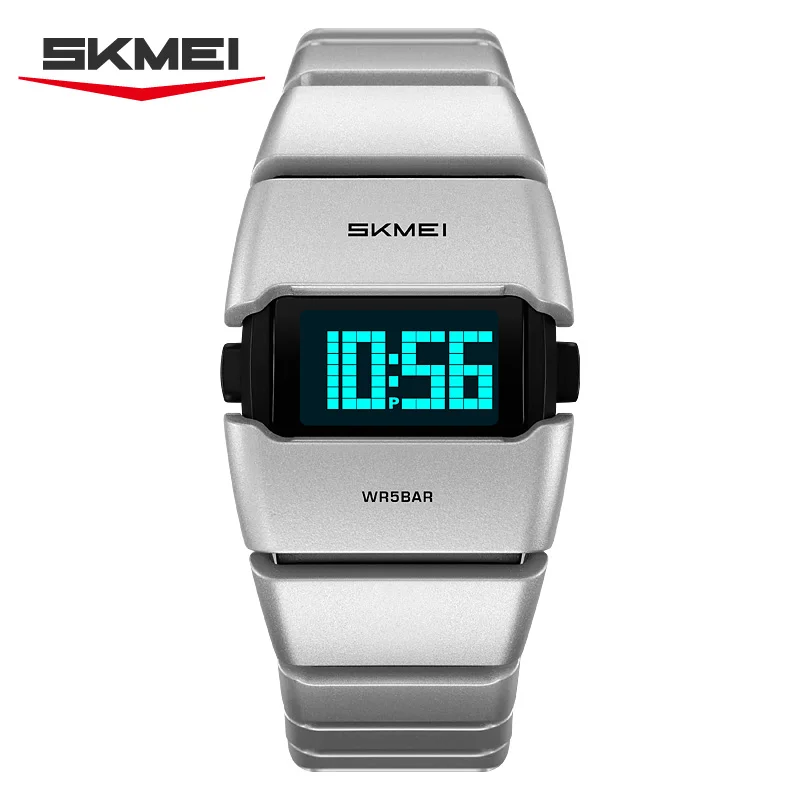 SKMEI 2710 New Sport Unique Dial Design Men's Electronic Watch Waterproof Luminous Timing Classic Digital Watch Reloj Hombre view 2