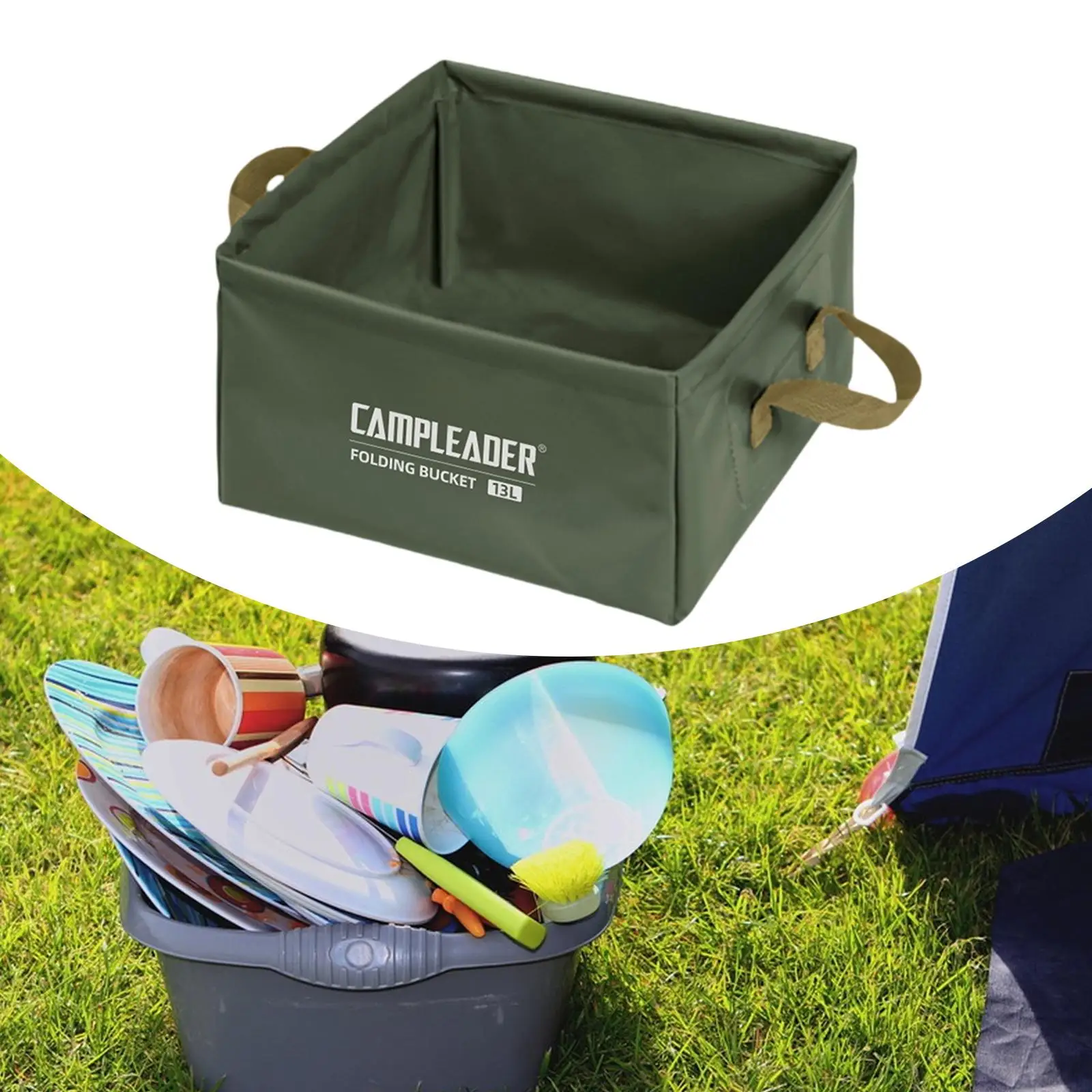 

Ведро для воды Многоцелевое ведро для рыбалки для пикника на открытом воздухе