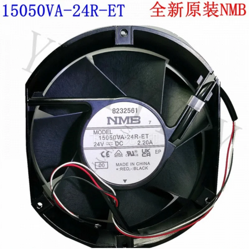 Y+ for NMB 15050VA-24R-ET DC24V 2.20A 3-Wire Cooling Fan