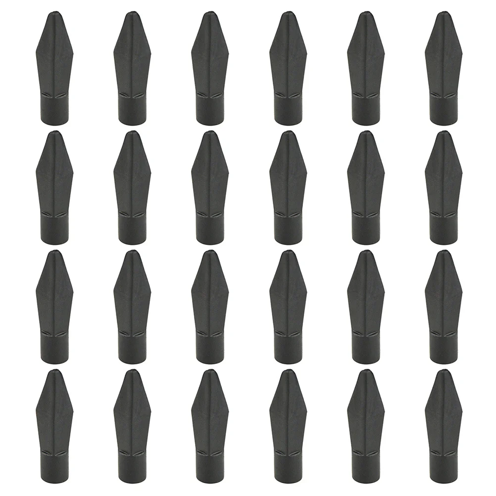 

24 Pcs Game Archery Rubber Arrow Sports Arrowhead Tip Arrows Heads Accessory Bow and