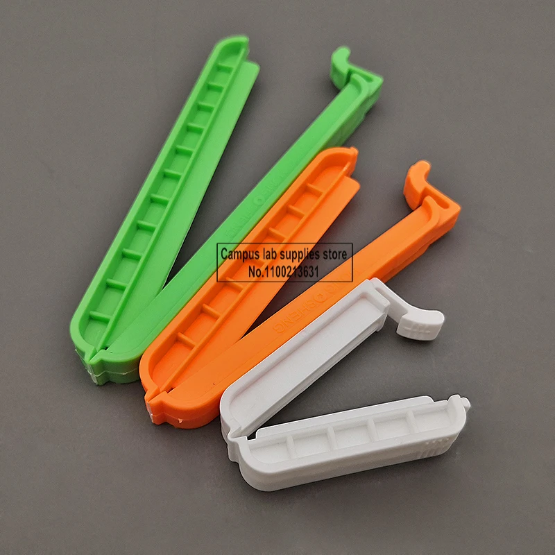 10pcs/20pcs/50pcs Laboratory Plastic Dialysis Clamp 4/6/8/10cm for Dialysis Bags