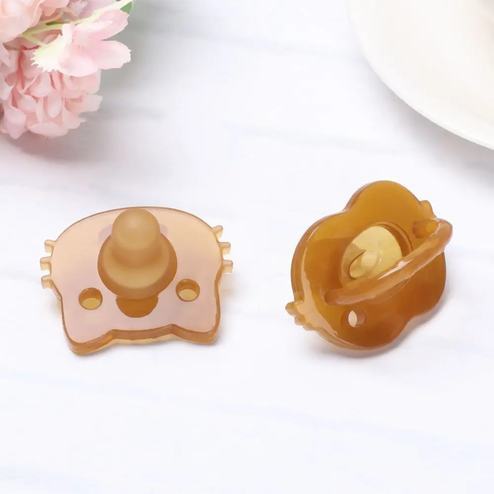 Silicone Pacifier Baby Pacifier Nipple Newborn Dummy Infant Round Nipple Soother Pacifier Teething Toys Pacifier Chain