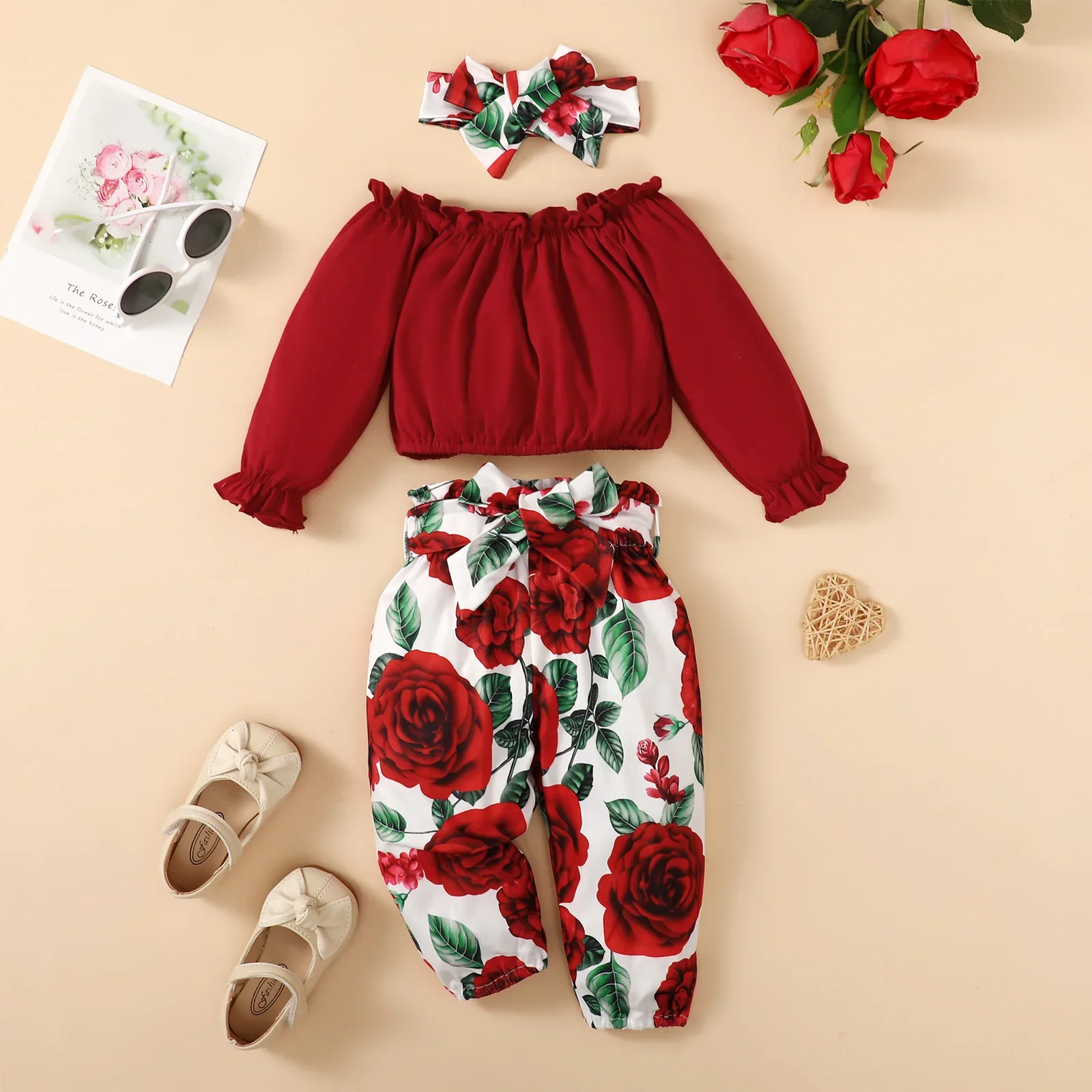 Baby Girl Clothes Set Newborn Clothes 0 3 Months Baby Cloths Girl Autumn Toddler Girl Fall Clothes Baby Girl Outfits