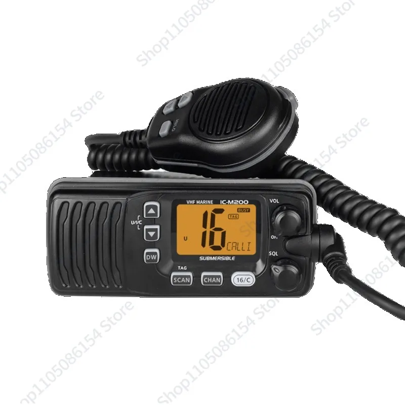 

Морская радиостанция IC-M200 VHF, высокомощная (25 Вт), водонепроницаемая
