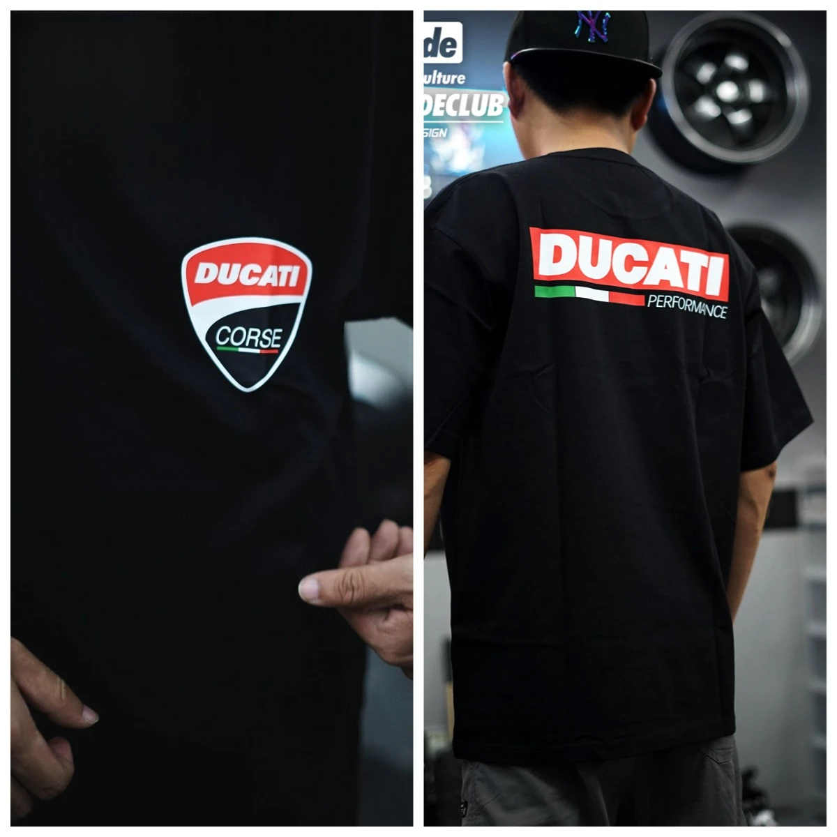 Ducati MOTO GP Team Racing Motorcycles Printed T-shirt Men and Women Cotton T-shirt Men's T-shirts 2026 Summer New Men‘s Tops view 2