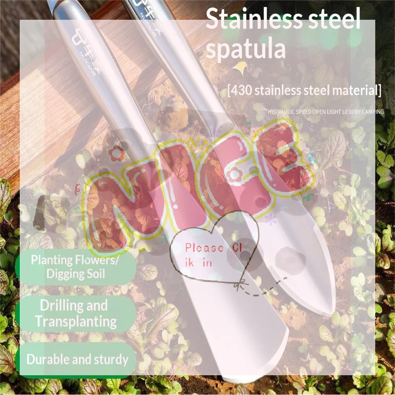 【BA】Thickened Stainless Steel  – Gardening Tools Trowel Bewertung und Preis
