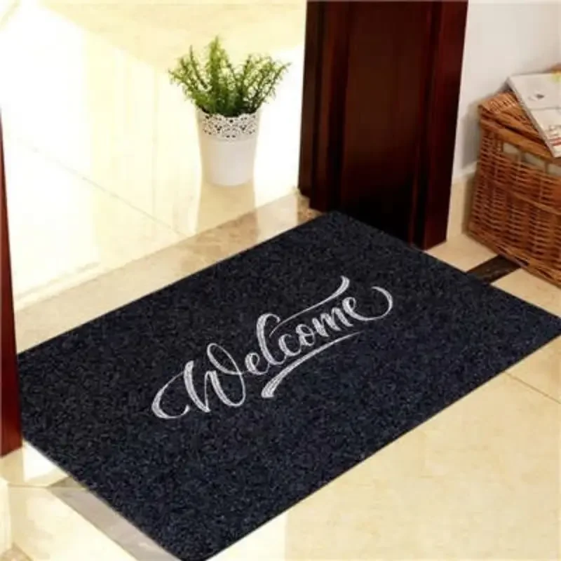 Welcome Home Floor Mat Decoration Carpet Non-slip Easy Clean Kitchen Area Rug Living Room House Office Washable Welcome Doormats