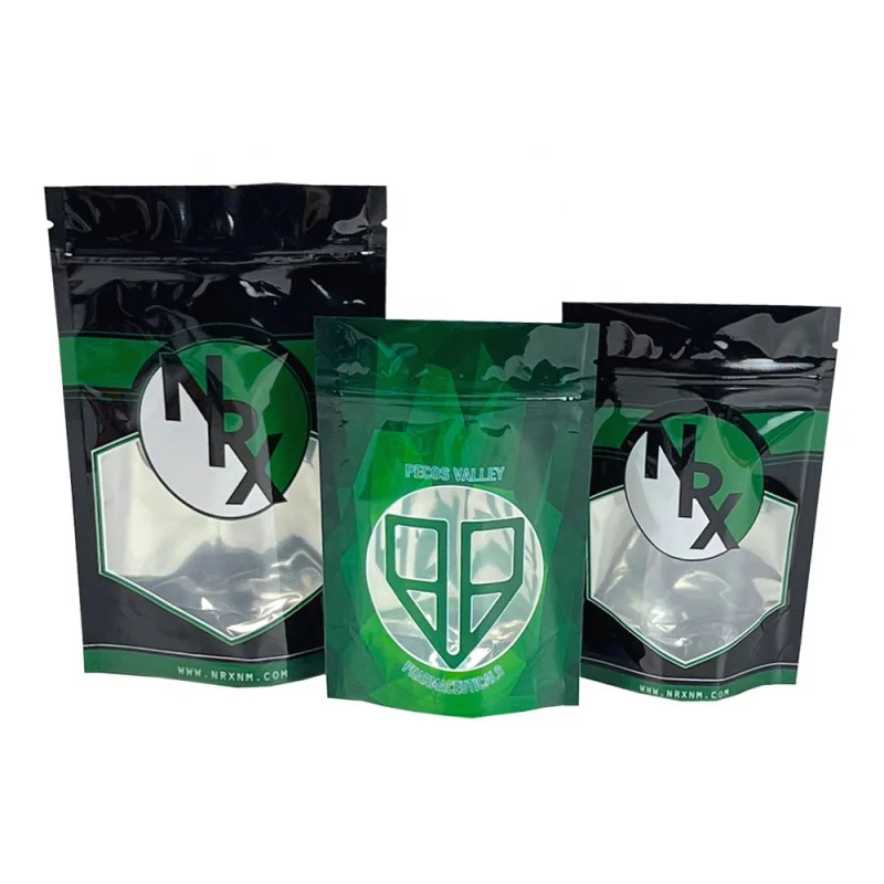 2025customized.Biodegradable 6 Mil Thick One Pound Dry Flower Reclosable ZipLock Smell Proof Large Big 16oz Custom Mylar Bags 1l