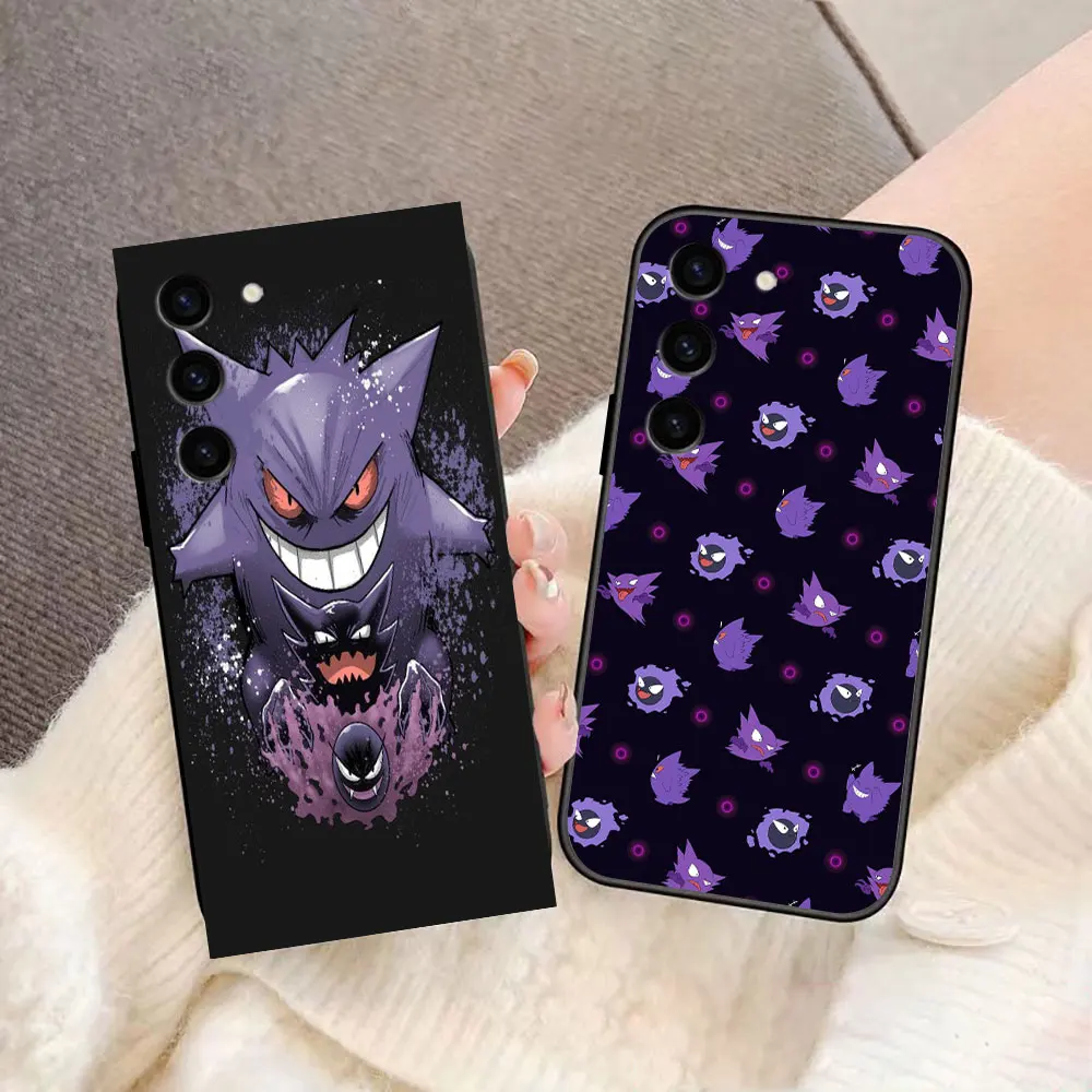 P-Pikachu P-Pokemon G-Gengar Phone Case For Samsung Galaxy S24 S23 S22 S21 S20 FE S10 S10E LITE PLUS ULTRA Case Funda Capa Shell