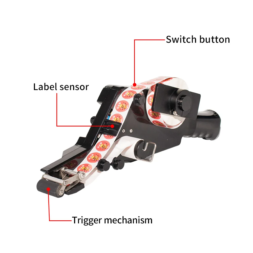 Orshang Intelligent Hand-held Labeling Machine For Eggs Apples Kiwi Pears Oranges And Fruits Small Labeling Machine