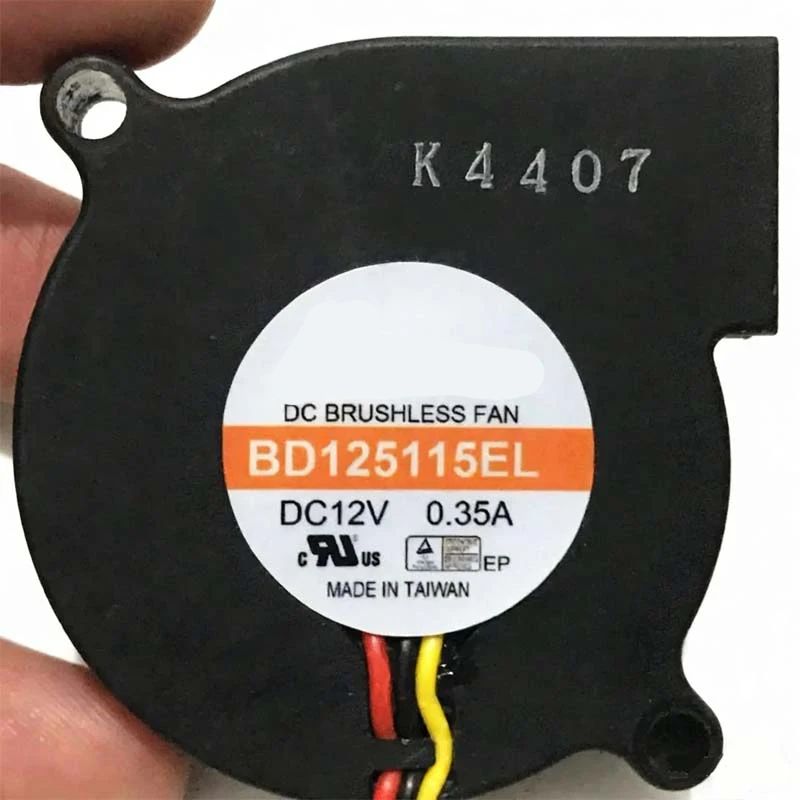 For Original Y.S TECH BD125115EL DC 12V 0.35A 50x50x15mm 3-Wire Brand new Server Cooling Fan
