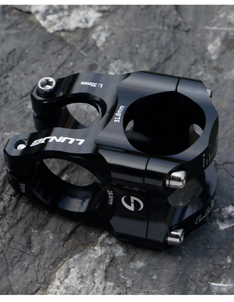 CNC Mountainbike Vorbau 31,8mm MTB Rennrad Short Power Aluminium Legierung Hohe Festigkeit Klettern Riser – Detail 10