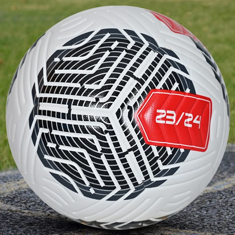 Durable Waterproof PU Soccer Ball Training Ball Adult Player Professional Sports Equipment 1 Piece