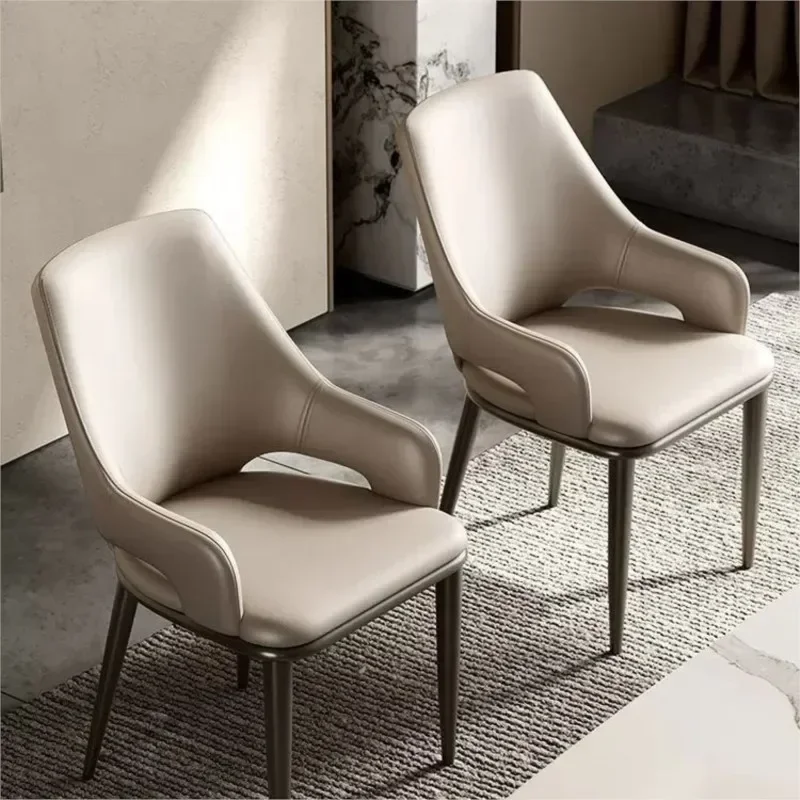 

Light Luxury Dining Chair 2024 New Modern Simple Home Italian Premium Feeling Dining Bench