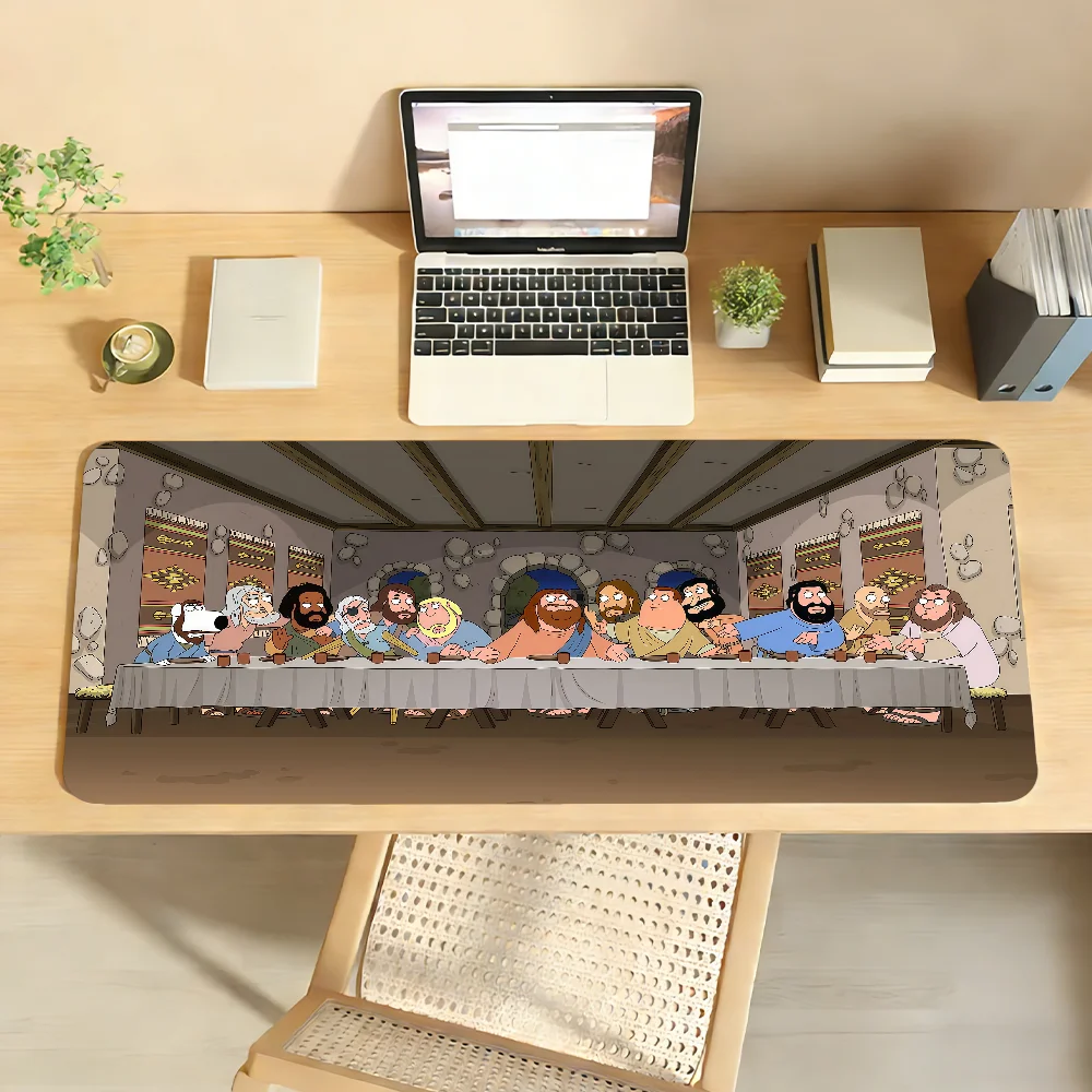 Cartoon F-Family G-Guy Sence Comedy Mouse Pad Non-slip Desk Mat PC Laptop Accessories Office Keyboard Large Gamers Decoracion