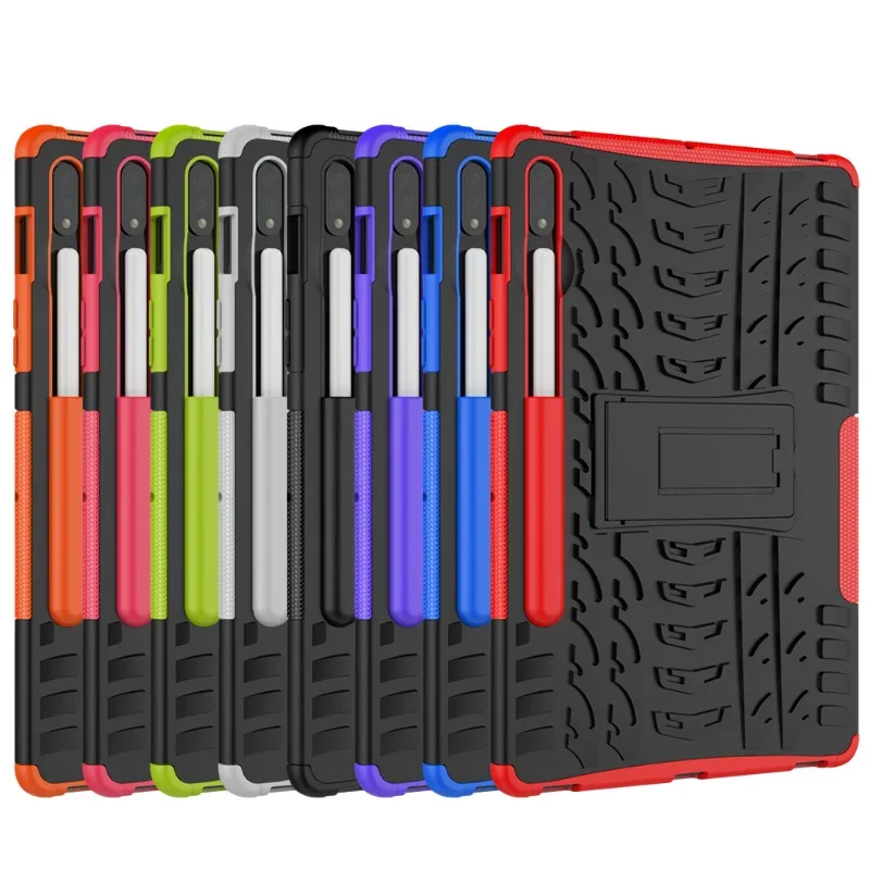 Dwuwarstwowe, odporne na wstrzฤ
sy, wytrzymaลe etui do Samsung Galaxy Tab S8 Plus S7 FE 12,4 \