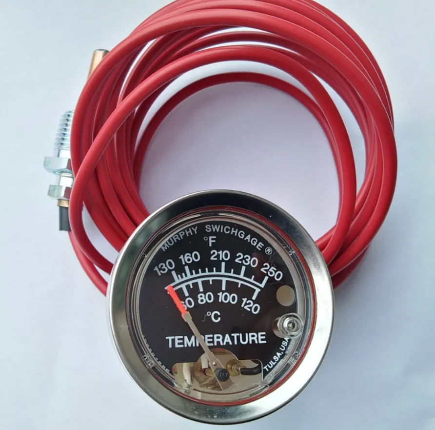 American Murphy Instrument Murphy direct sensing thermometer A20TE-250-12-1/2 3010649 thermometer