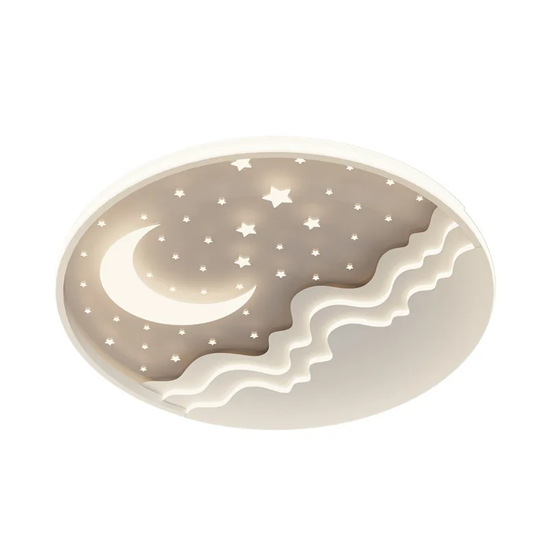 

Children, room LED ceiling light, modern, Nordic, girl, star and moon, creative