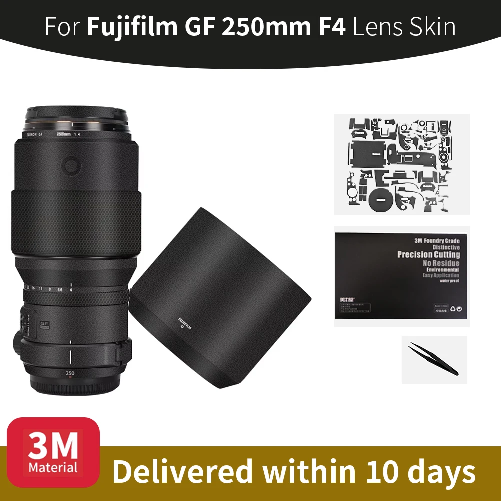 For Fujifilm gf 250mm Skin Fujifilm GF 250mm F4 Camera Lens Skin Anti-scratch Camera Lens Sticker protective film