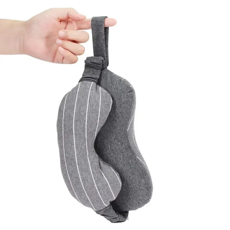 Multi functional eye mask pillow foam particle travel portable neck pillow office nap neck pillow