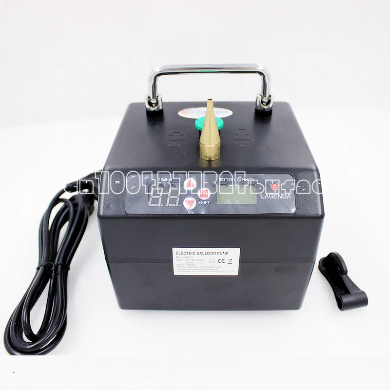 NEW B231  Twisting Modeling Balloon Inflator with Battery Digital Time and Counter Electirc Balloon Pump