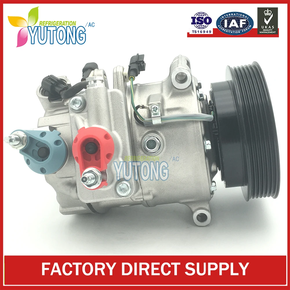 DCS17 AC Compressor For Land Rover Volvo S80 V70 XC70 XC60 XC90 36001374 36002422 30780460 36000455 36002424 36000283 36002746