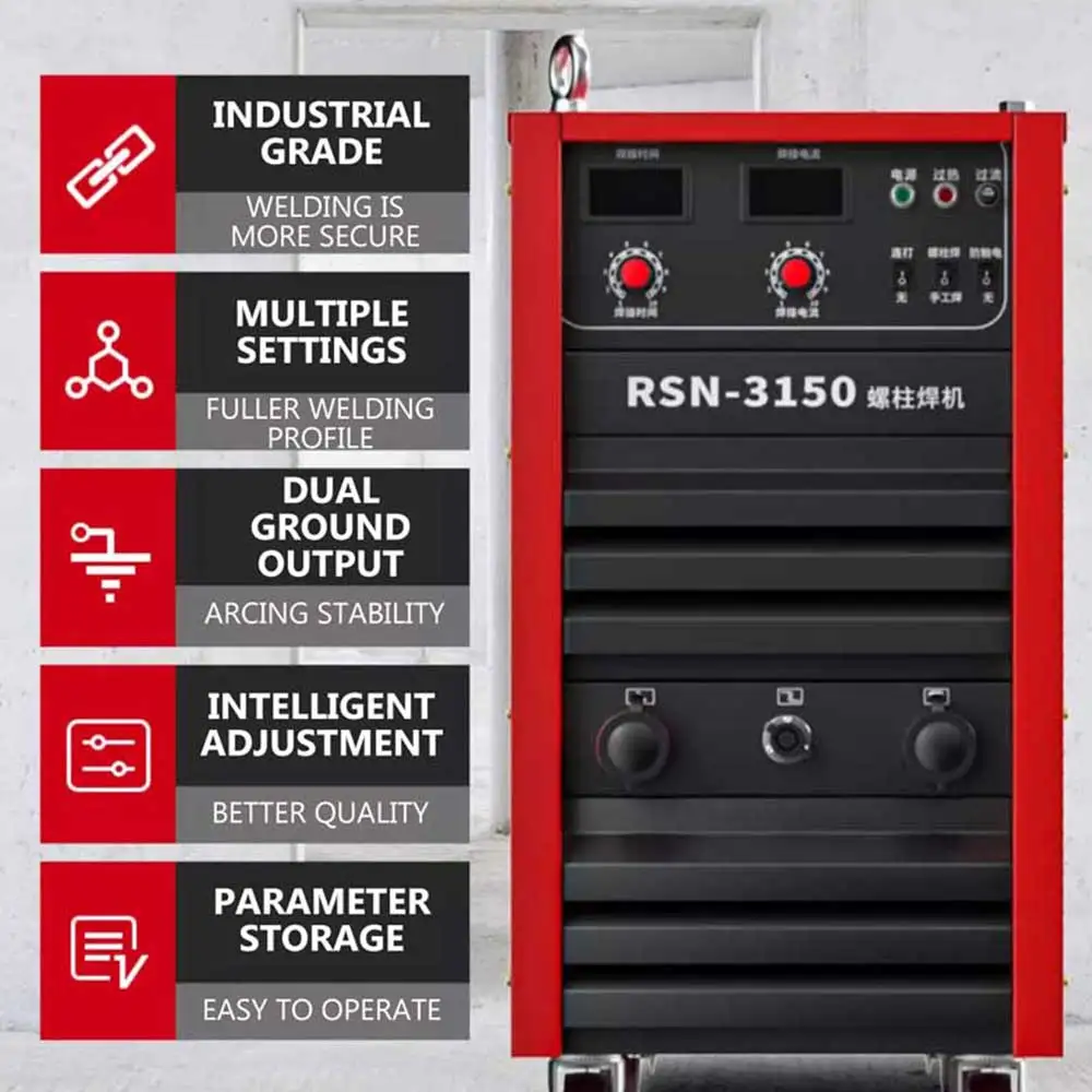 3-32mm 140kva Bolt Welding Machine, Steel Structure Floor Support Plate Bolt Welding Machine, Arc Type Bolt Welding Machine