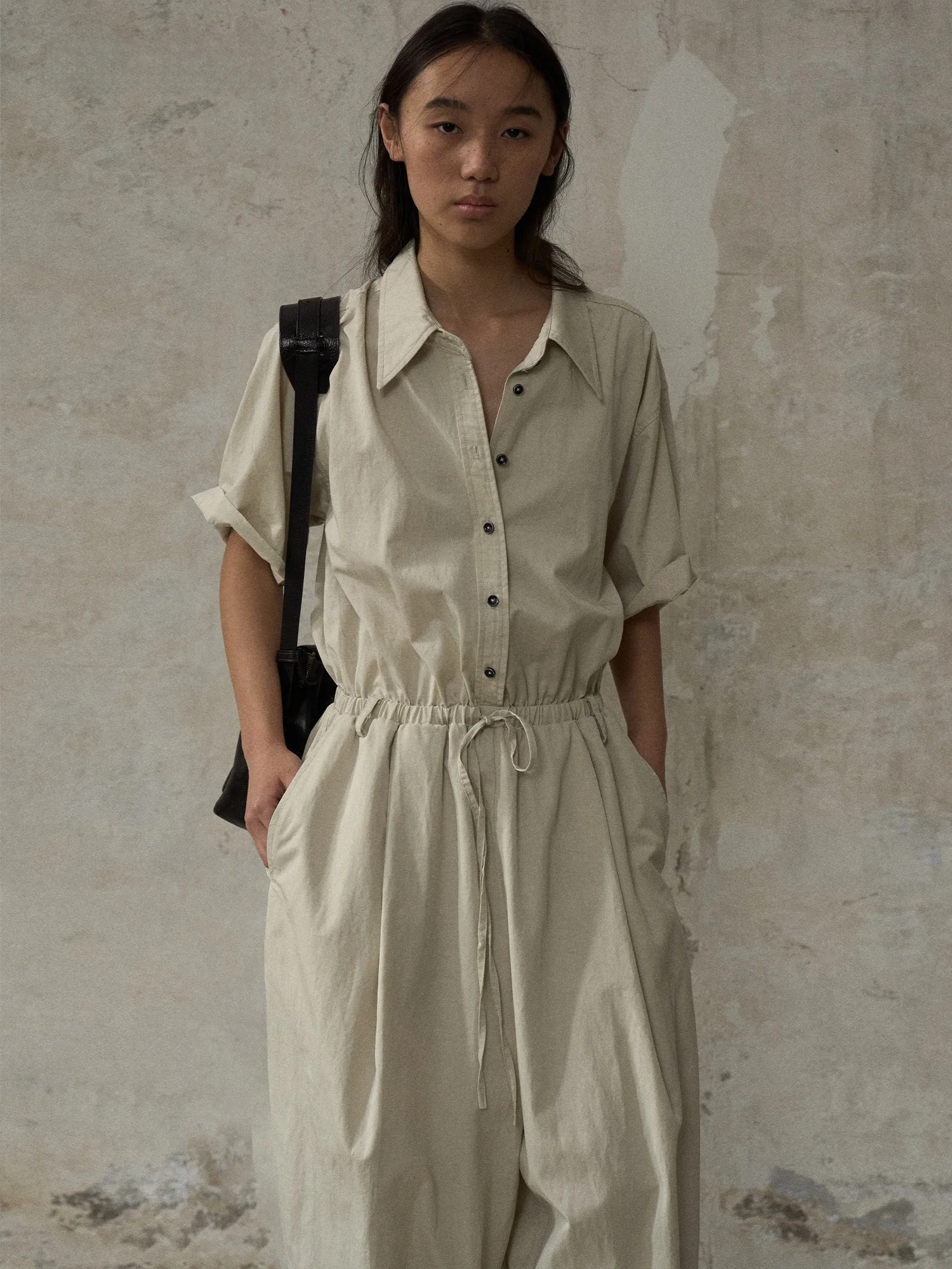 

Винтажный комбинезон Waed из лиоцелла и хлопка, широкие брюки для активного отдыха, рабочий комбинезон, удобный, дышащий, весна-лето-осень