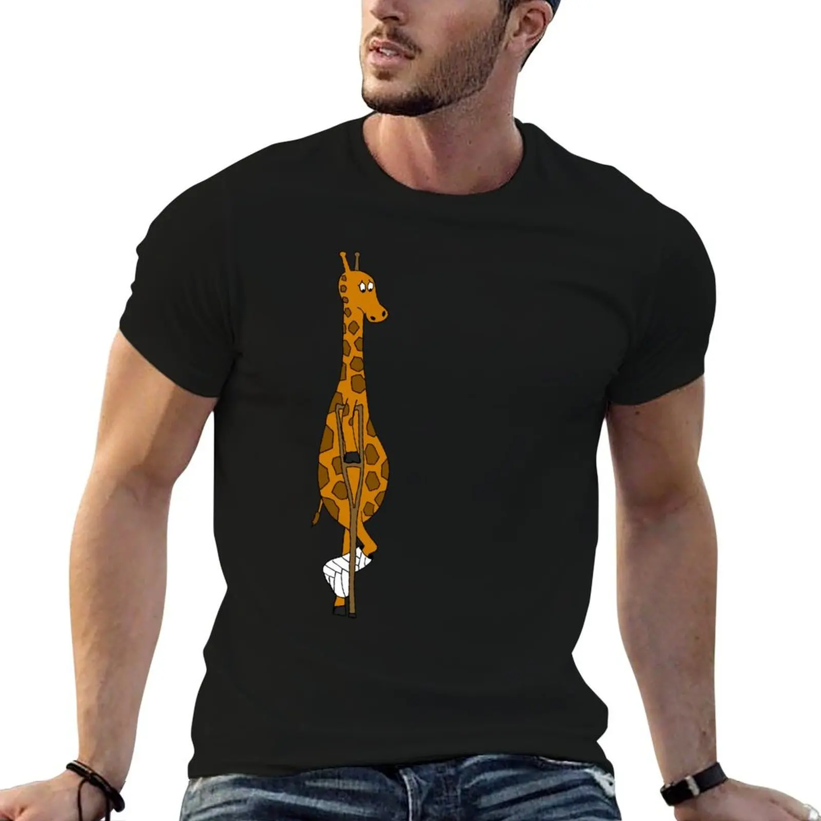 

shirt Giraffe t brand shirt man luxury T-Shirt t with print man quality high for shirts Leg t custom Broken