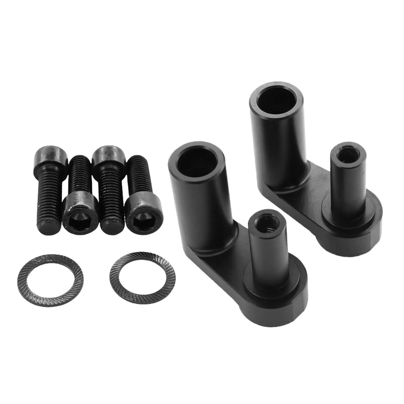 

Universal Motorcycle Handlebar Riser 25mm Anodized Aluminum Spacer Kit for Handlebar Reinforcement