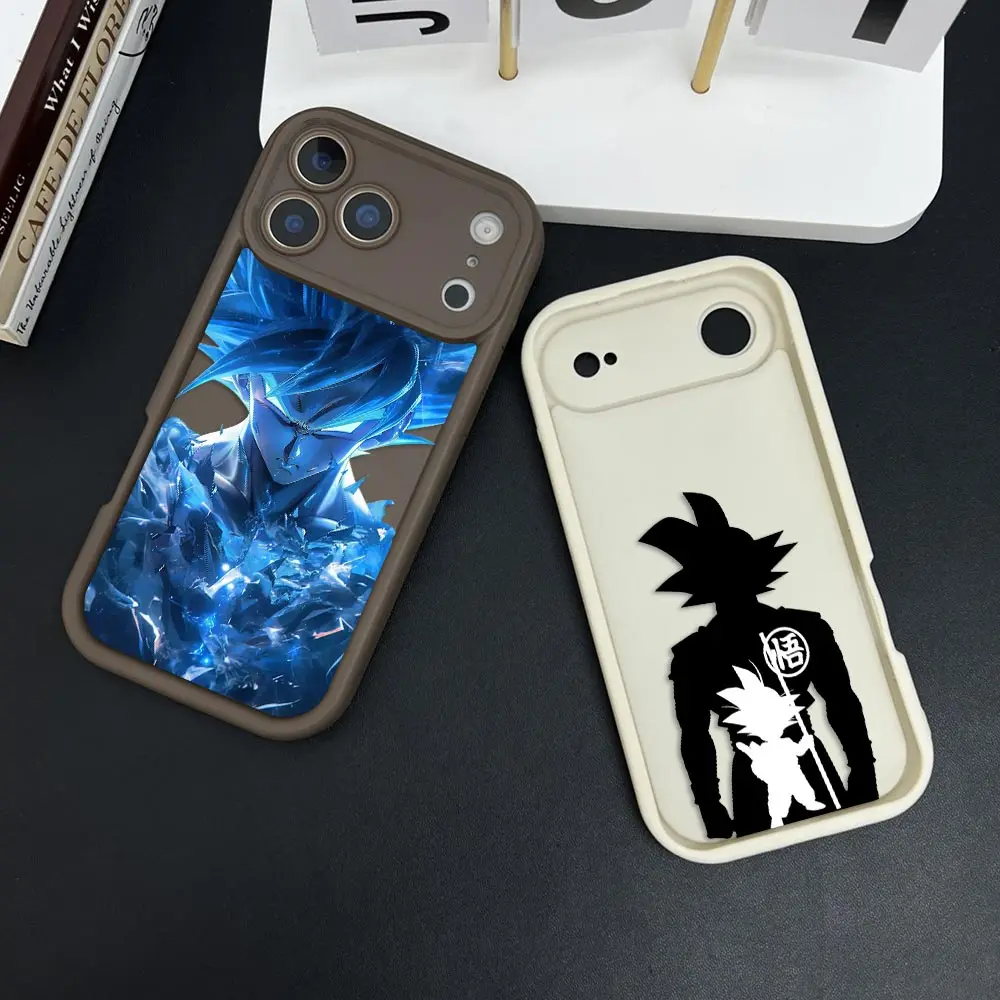 Phone Case For iphone Apple 18 17 17E 16 16E 11 12 13 14 15 XR Plus Pro Max Bumper Shockproof Cover DBZ D-Dragon Ball Z Sun Goku