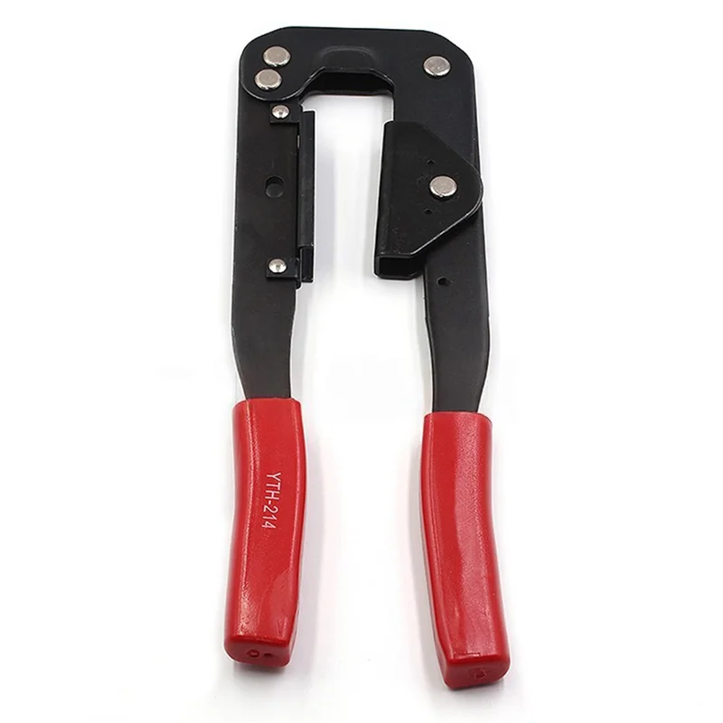 LICE-الرمادي كابل FC العقص كماشة كابل الكمبيوتر YTH-214 العقص كماشة بسيطة القرن المقابس العقص كماشة