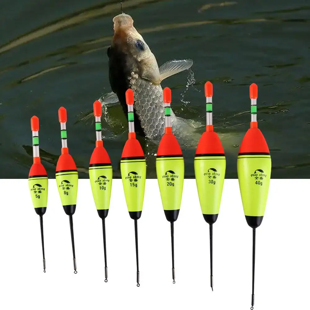 10g 20g 30g Vertical Night Lighting Light Stick Fishing Bobber Luminous Fishing Float Fishing Buoyancy Fishing Floats