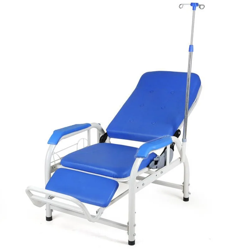 Factory direct sales of high-quality portable medical lounge chairs foldable IV infusion chairs for hospitals and clinics