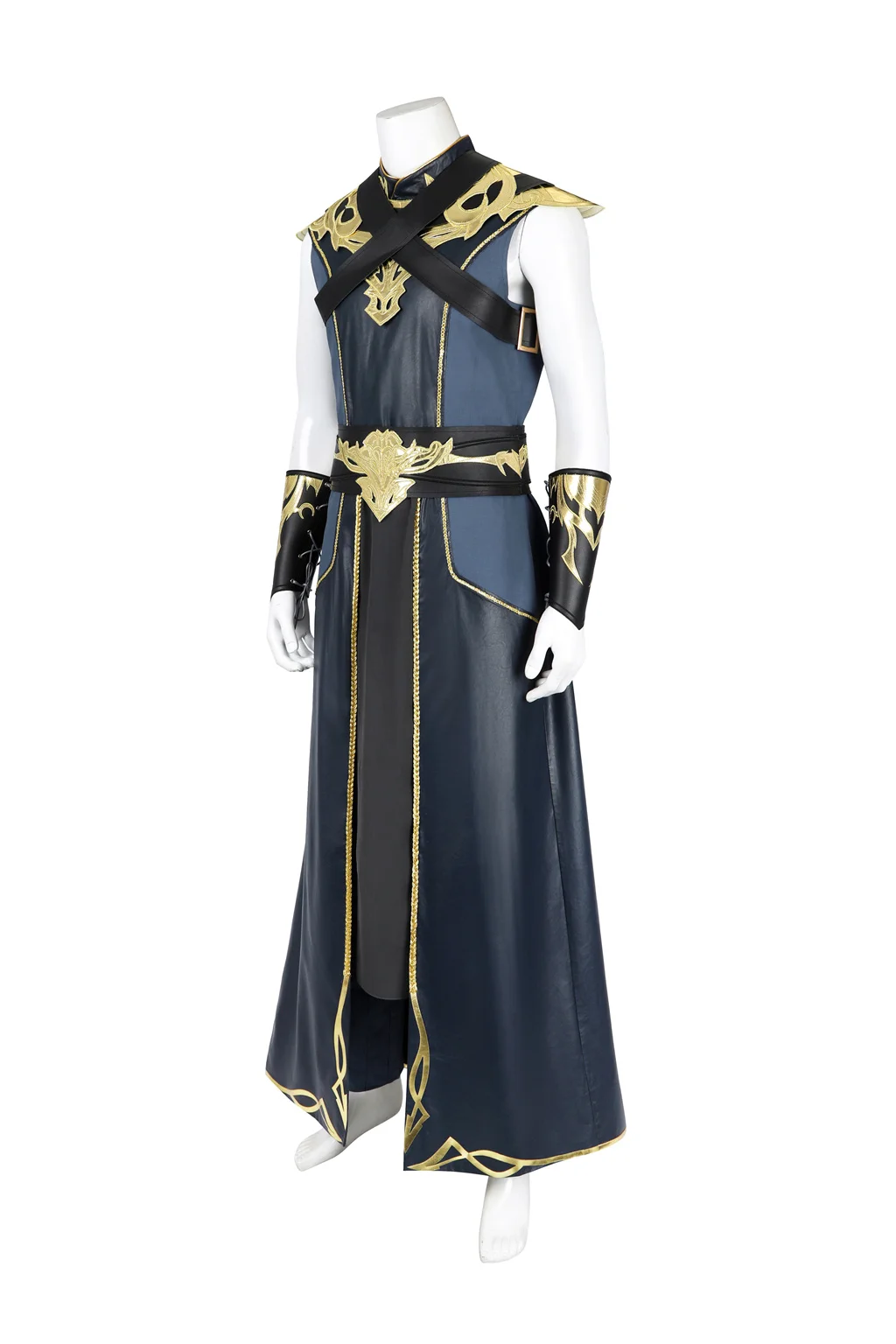 Game Gate 3 The Dark Urge Cosplay Costume Fighting Suit Urge Fantasy Outfits Halloween Carnival Party Man Clothing