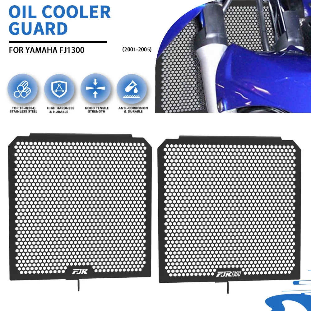 

For Yamaha FJR1300 FJR 1300 2001-2005 2004 2003 Motorcycle Radiator Protection Cover Grill Grille Guard Protector Accessories