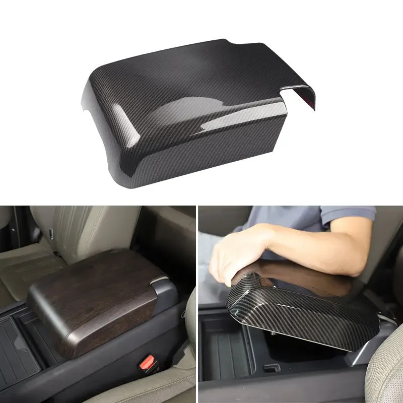 

Car-styling Interior Center Control Armrest Storage Box Protect Covers Trim For Land Rover Defender 90 110 2020 2021 2022