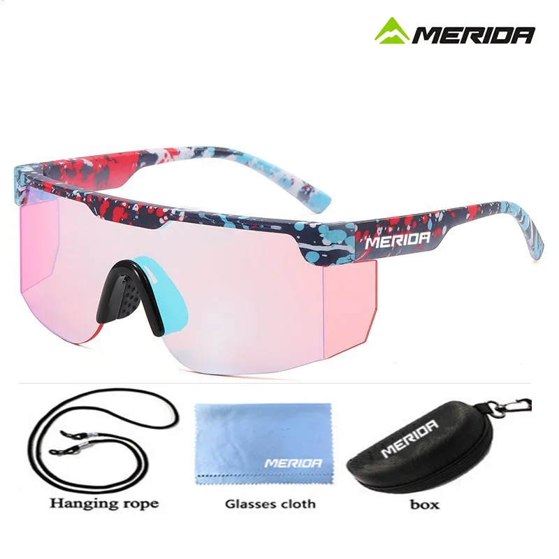 

MERIDAHot selling men's and women's cycling UV400 sunglasses, hiking and driving goggles, vacation party photography sunglasses