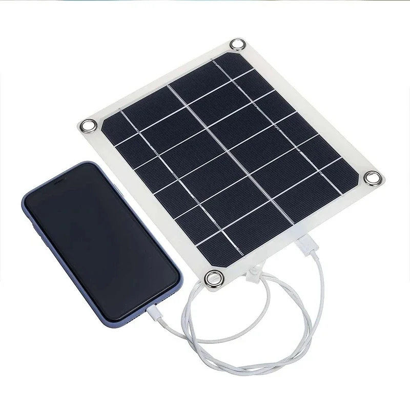 Painel solar portátil 20w 5v usb célula solar ao ar livre telefone power bank carga para ciclismo acampamento caminhadas escalada viagem à prova dwaterproof água