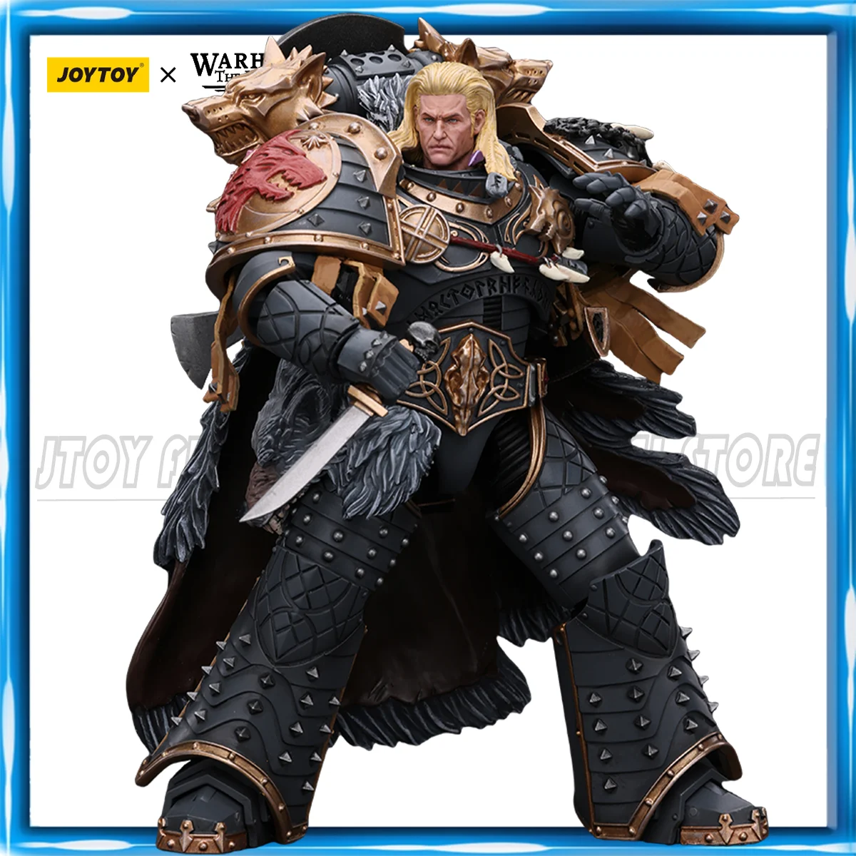 [Pre Order]JOYTOY Warhammer 30K The Horus Heresy 1/18 Action Figure Space Wolves Leman Russ Anime Model Toys Gift