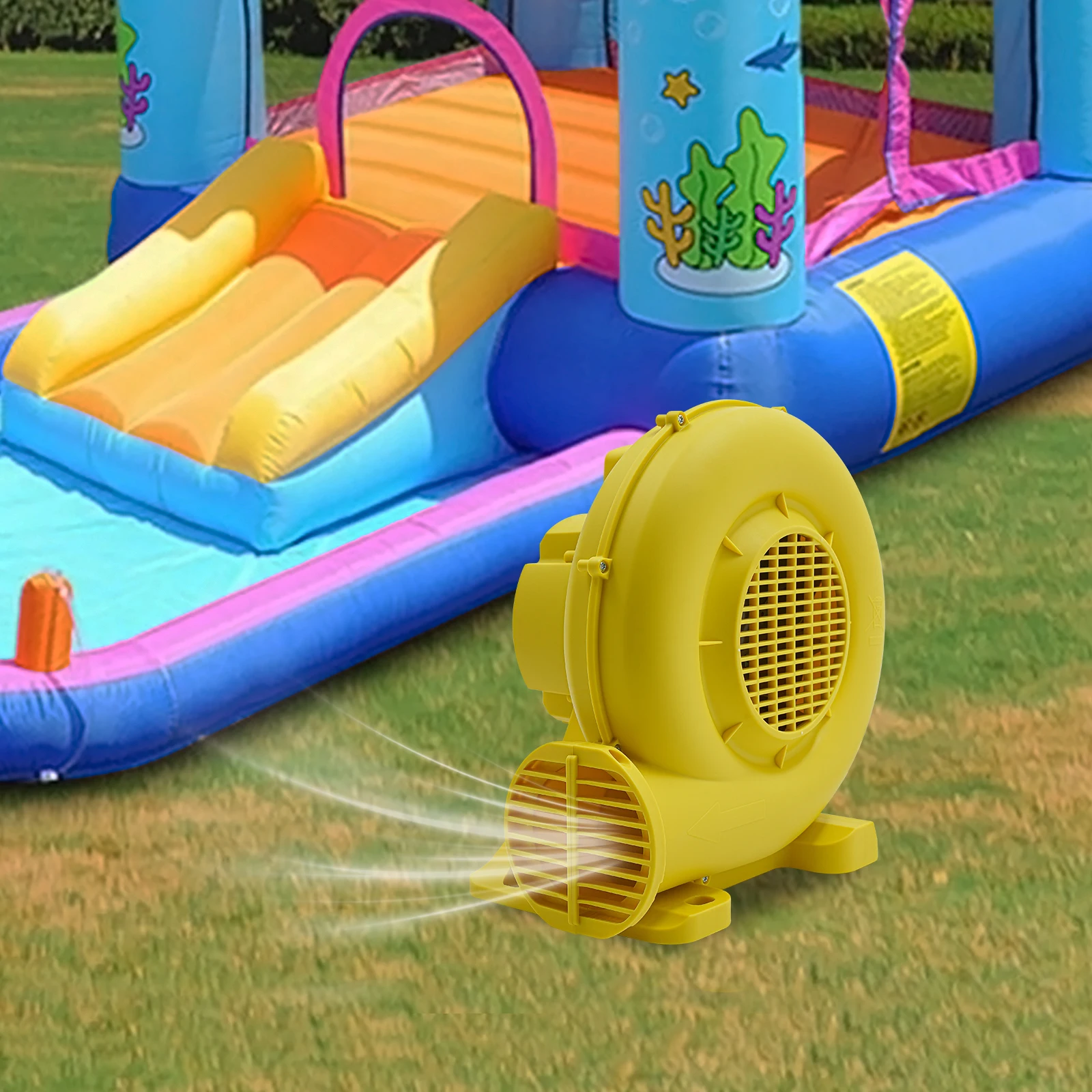 

750W Blower Commercial Inflatable Bouncer Blower for Inflatable Bounce House and Bouncy Castle